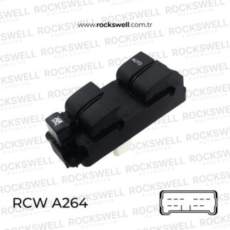 CAM ACMA KAPAMA ANAHTARI SOL DORTLU MAZDA 3 (III) 04 09 (16 PIN)