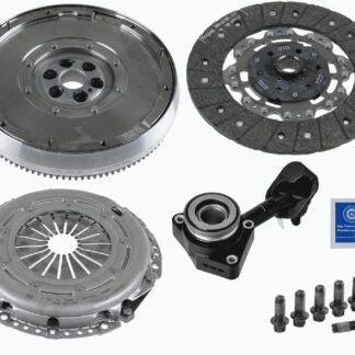 DMF VOLANT (DEBRİYAJ SETİ + BILYA+VOLAN CIFT KUTLE) FOCUS C MAX CAP 04>08 FOCUS II CB4 04>11 1.6 TCDI C-MAX 06>11 / MAZDA 3 MAZDAIII 03>09 / S40 S40 II 06>12 V50 04> (OYNAR GÖBEK)