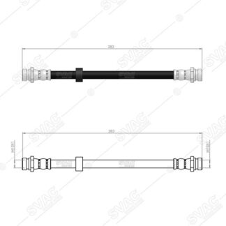 FREN HORTUMU ARKA SOL SAG MAZDA 323 89-01