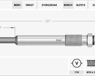 ISITMA KIZDIRMA BUJİSİ SCUDO DUCATO / P206 P306 P307 P406 P607 P806 P807 EXPERT BOXER / XSARA XANTIA C4 I C5 I C8 BERLINGO JUMPY