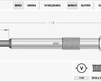 ISITMA KIZDIRMA BUJİSİ SCUDO DUCATO / P206 P306 P307 P406 P607 P806 P807 EXPERT BOXER / XSARA XANTIA C4 I C5 I C8 BERLINGO JUMPY