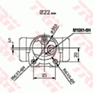 FREN SİLİNDİRİSOL R9 R11 EXPRESS / P309 22.00MM