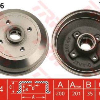 ARKA FREN KAMPANASI CORSA A CORSA B (ABS HARIC)
