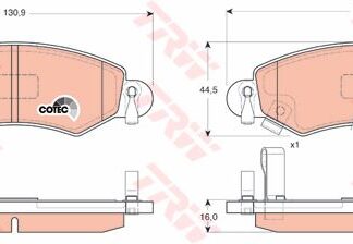 ON FREN BALATASI AGILA 1,0 1,2 1,3 CDTI 00> SUZUKI WAGON R+1,3 4WD 00>