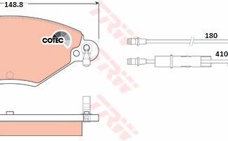 ON FREN BALATASI CITROEN C5 1,6HDI 1,8 16V 2,0I 16V 00>