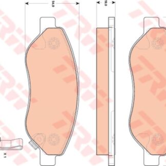 FREN BALATASI ÖN CORSA D 1.7 CDTI 06>10 CORSA D 1.4 12>