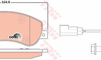 ON FREN BALATASI TRANSIT V347 06 /> V347 155PS A,CEKER 11 /> VW AMAROK 2,0TDI 10> FISLI