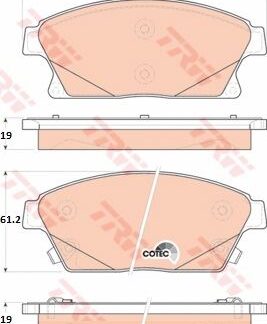 ON FREN BALATASI 16 INCH ASTRA J CRUZE ZAFIRA C MOKKA