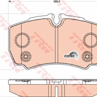 ARKA FREN DISK BALATA FORD TRANSIT V347 JUMBO 3,2TDCI 200PS 07>14 ARKA CIFT TEKER / IVECO DAILY III 29 L 14 IV / V 99> (FISLI+CIVATALI)