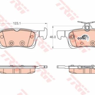 ARKA FREN BALATASI P308 II 13>