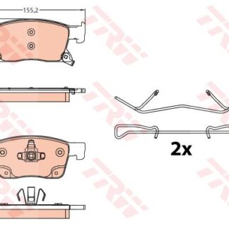ON FREN BALATASI ASTRA K 16″ (300 MM) 15 >