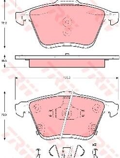 ON FREN BALATASI MAZDA 6 02-07 MAZDA 6 HATCHBACK 02-07