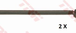 FREN BALATASI ASINTI KABLOSU ARKA SAG SOL TOUAREG (135MM) 11>