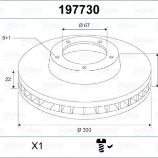 FREN DISKI ARKA W204 07>14 S204 07>14 C207 09>16 A207 11>16
