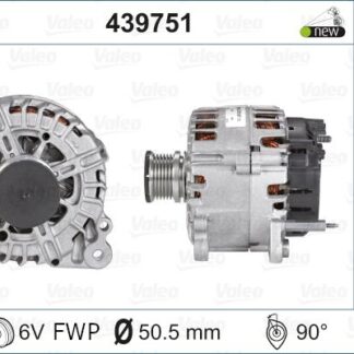 ALTERNATOR 12V 180A BOSCH TIP SUPERB 08>15 PASSAT 07>11 CRAFTER 11>16 T6 T7 10>