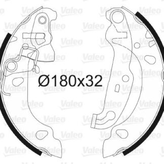 ARKA FREN BALATASI (PABUC) FIESTA III 1,4 CVH / 1,3 00>02 FORD KA 1,3 EFI 00>08