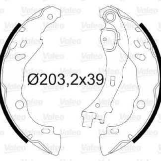 ARKA FREN BALATASI PABUCLU C2 C3 C3 II C3 PLURIEL 1,1 / 1,2 / 1,4 HDI 03>