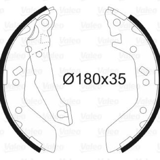 ARKA FREN BALATASI PABUC KAMPANA GENIS TIP HYUNDAI HYUNDAI ACCENT 1.3 1.5. 1.6 2000-2005 EXCEL 1990-1994
