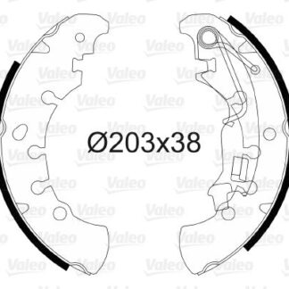 ARKA FREN BALATASI PABUC IDEA 1,2 16V 1,3 JTD,1,4,1,4 16V 02 / 04 PUNTO 1,4,1,9JTD 09 / 03 10 / 05