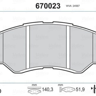 ON FREN BALATASI HILUX III PICKUP 2,5D 4D 06 / 06>