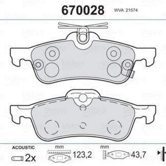 ARKA FREN BALATASI YARIS 1,0VVT I / 1,3 VVT I / D 4D 01 / 06> ARAC URETIM YERI FRANSA ABS LI