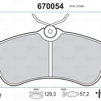 ON FREN BALATASI OVAL TIP NISSAN PRIMERA 1.6 P11 96-02 ALMERA II 1.5 00->