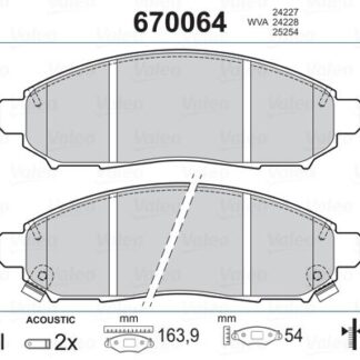 ON FREN BALATASI NISSAN NAVARA 04-10 PATFINDER 05-11 (17 JANT)