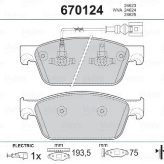 ON FREN BALATASI TRANSPORTER T5 / T6 1.9 2.0TDI 03>