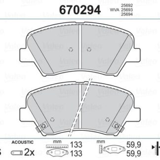 ON FREN BALATASI HYUNDAI ELANTRA 2011-> ELANTRA 2016-> I30 2011-> KIA OPTIMA 2012-> CERATO 2015-> CEED 12->
