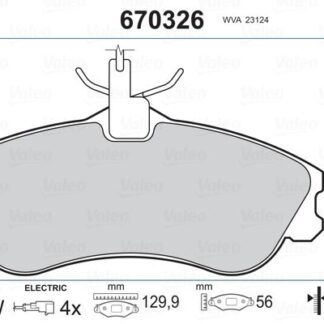 ON FREN BALATASI PARTNER P306 CABRIOLET / SEDAN 1,8I 16V 2,0I BERLINGO XSARA 1,8I 1,9D