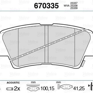 ARKA FREN BALATASI HYUNDAI ACCENT BLUE 11-> ELANTRA 11-> I40 11-> I30 11-> OPTIMA 11-15 RIO 11-> CEED 11-> SOUL 14-> SPORTAGE 16-> SSANGYONG TIVOLI KORANDO XLV 15-> SONATA 07-10 TUCSON 08-10 I20 15-> TUCSON 2015->