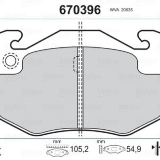 ARKA FREN BALATASI CLIO III MEGANE 2,0 16V P306 1,8 16V