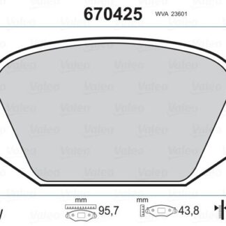 ARKA FREN BALATASI PUNTO II 03> 1,8I 1,9JTD PUNTO II 99 03 1,8I PANDA 03>1,2I 1,3JTD