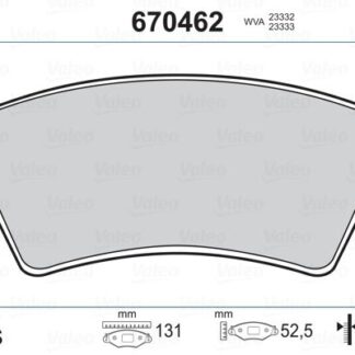 ON FREN BALATASI P206 1,6I 16V 2,0I 16V 01> P206 2,0GTIS HDI XS / XT 99>
