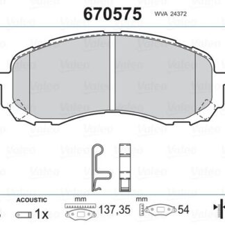 ON FREN BALATASI SUBARU IMPREZA 1,5 1,6 2000 2012