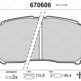 ON FREN BALATASI TOYOTA YARIS 99-05 COROLLA VERSO VVTI 2001->
