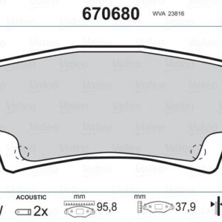 ARKA FREN BALATASI TOYOTA COROLLA 1.4 1.6 VVTI BENZINLI 2003-2007