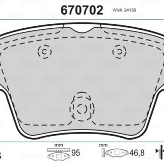 ARKA FREN BALATASI P307 C4 C4 COUPE P207 1,4 16V,1,6 16V,1,6 HDI 110 FAP,1,6 HDI 90 2,0 16V,2,0 HDI 135 FAP