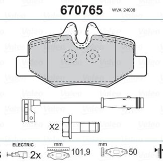 FREN BALATASI ARKA VIANO W639 03> VITO W639 03>