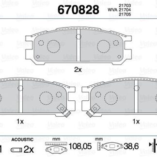 ARKA FREN BALATASI IMPREZA 4×4 92>00 LEGACY 4×4 90-99