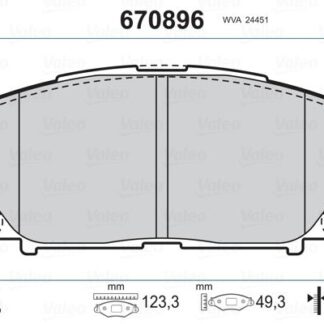 ON FREN BALATASI YARIS 1,0VVT I 01 / 06> ABS SIZ ARACLAR ICIN JAPONYA URETIMI