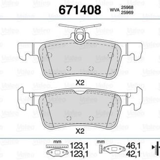 ARKA FREN BALATASI P308 II 13>