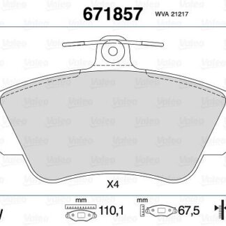 ON FREN BALATASI VOLVO 440 1.6 1.8 2.0 (88 96) 460 1.6 1.8 1.9D 2.0 (88 96) 480 1.7 2.0 (86 96)