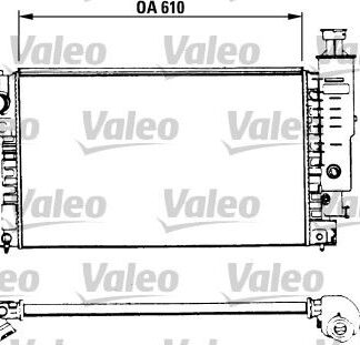 MOTOR RADYATORU MEKANIK P405 YM 1,6 / 1,8 8V KLIMALI 92> OLCU: (630 377,5*23)