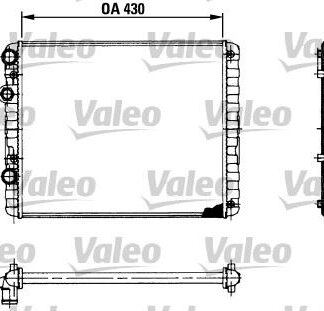 MOTOR SU RADYATORU POLO POLO CLASSIC LUPO CORDOBA AROSA 1,0,1,4 1,7 1,9 KLIMASIZ 430×378×34