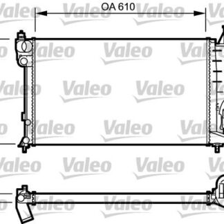 MOTOR SU RADYATORU MEKANIK P306 1,8 8V BVA XU7JP (ALT HORTUM YERI SEGMANLI)