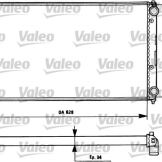 MOTOR SU RADYATORU CADDY 1,4I (AEX) 1,6I (1F) 1,9D (1Y) 96> KLIMALI