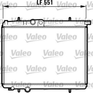 MOTOR SU RADYATORU P206 P206+ (T3E) 1,1I / 1,4I / 1,6 16V 98> KLIMALI OLCU: (380*551,3*18) / (133038)