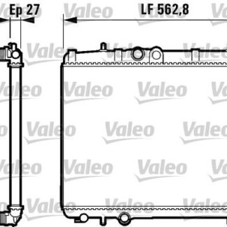 MOTOR SU RADYATORU P206 P206+ (T3E) 1,4 / 1,6 16V / 2,0 16V / 1,4HDI KLIMALI P206 TU5JP4 (1,6 16V)