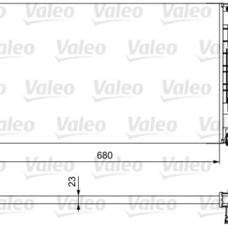 MOTOR SU RADYATORU (680x414x23) CRAFTER 06> SPRINTER 06>